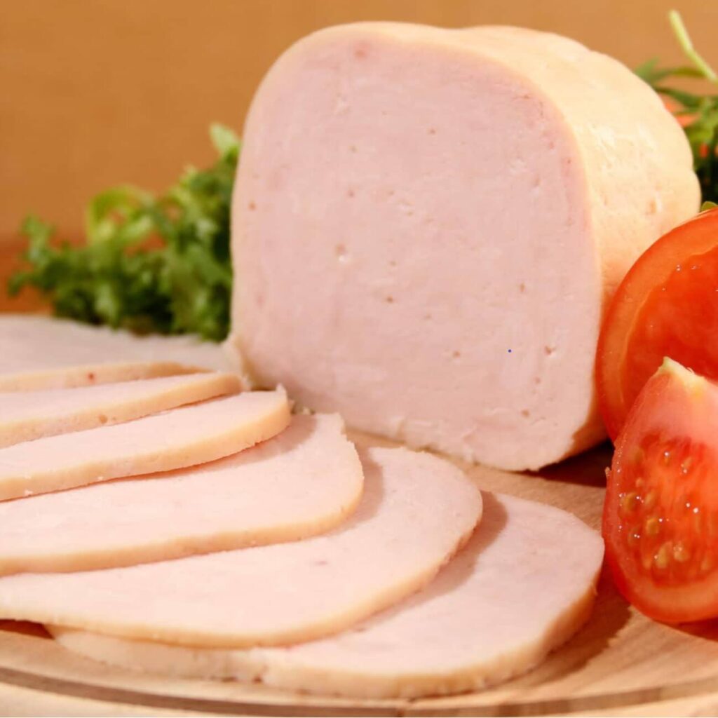 Jamón de pechuga de pavo