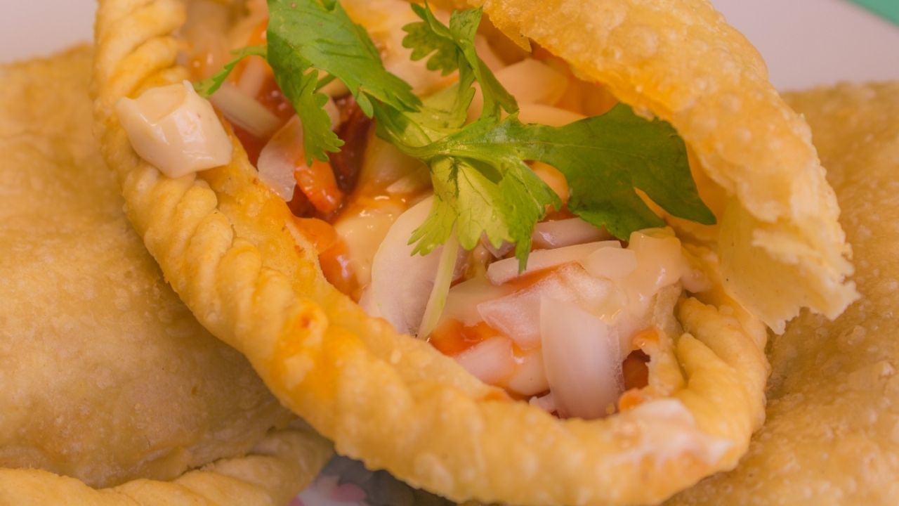 Empanadas de camarón pza