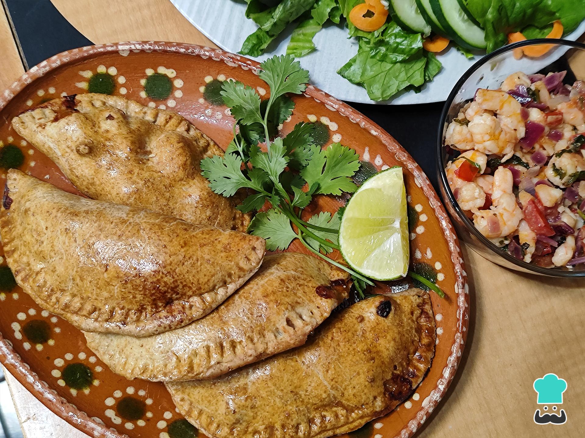 Empanadas de camarón